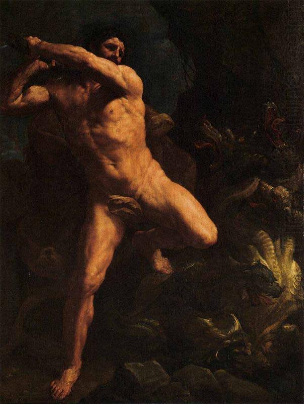 Hercules Vanquishing the Hydra of Lerma, Guido Reni